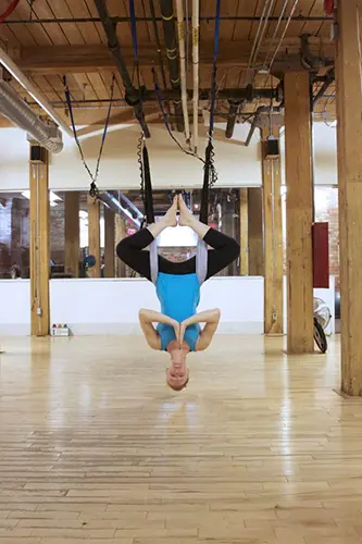 Inverted Aerial Yoga @ HigherGround Health Club