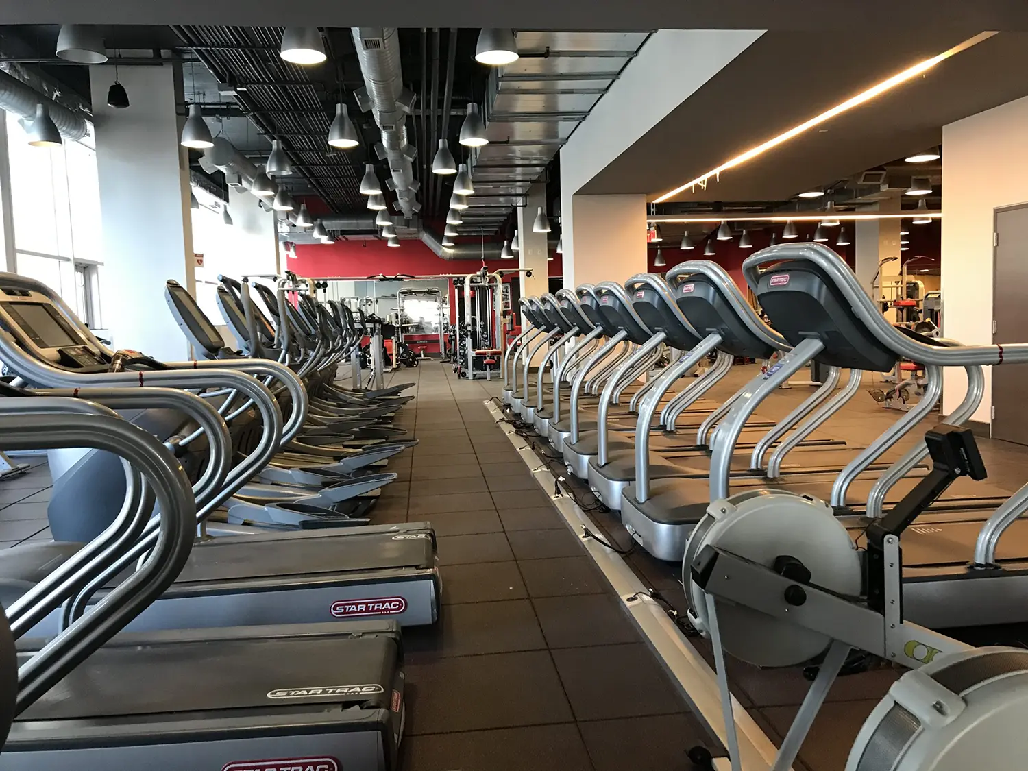 treadmill area -higherground